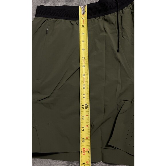 XL NoBull Men's Lite Split Short 5" in Green - Picture 7 of 7